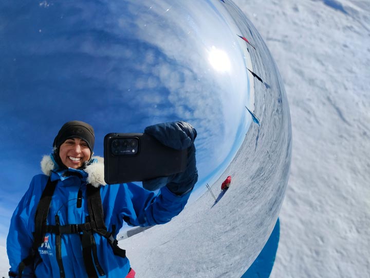 The First Woman Of Color Who Explores The South Pole Alone