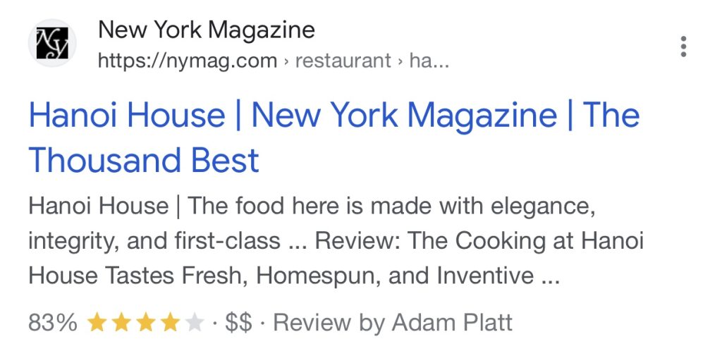 Hanoi House NYC