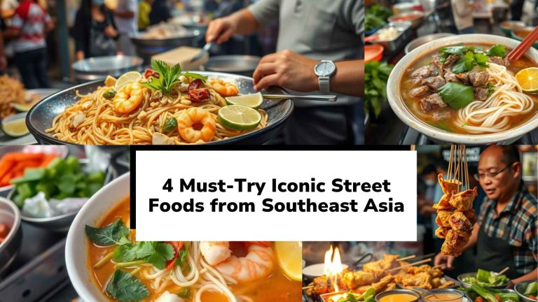 4 Must-Try Iconic Street Foods from Southeast Asia