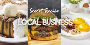 Secret Recipe Bangladesh café interior and cakes