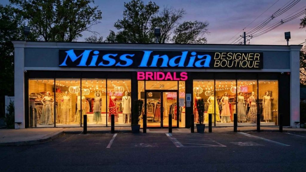 “Miss India Bridal Boutique – Timeless bridal lehengas, sarees, and sherwanis for South Asian weddings in Iselin, NJ.”