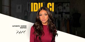 Idil Ci Desi fashion creator feature banner.