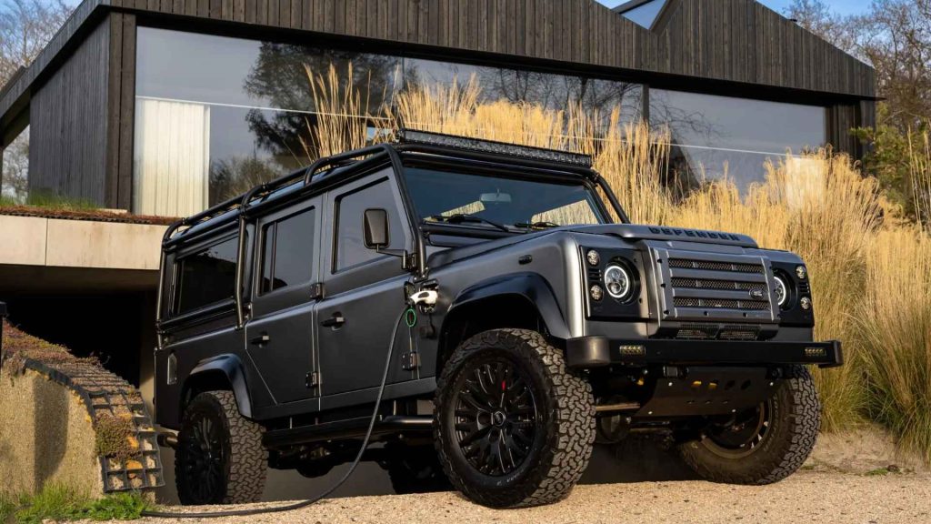 Monarch Defender vs Land Rover Defender comparison highlighting classic design and modern upgrades