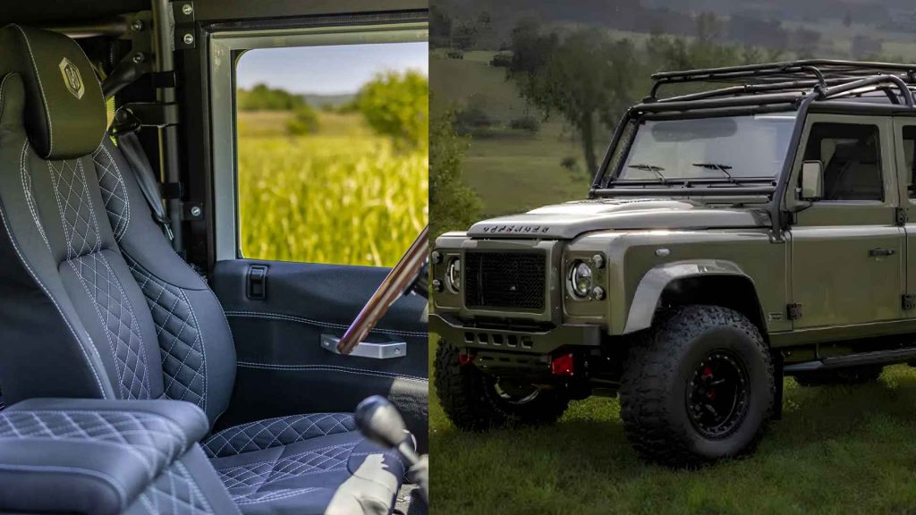 Monarch Defender vs Land Rover Defender focused on a modern reinterpretation of a classic icon
