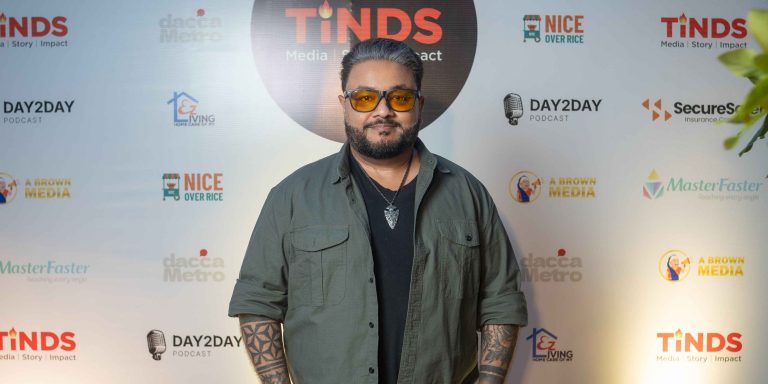 Fuad Al Muqtadir attending TINDS Social Dhaka at Impetus Lounge on May 15, 2026.